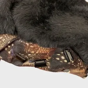 Dior | Accessories | Christian Dior Vintage 96s Black Fur  display picture 1